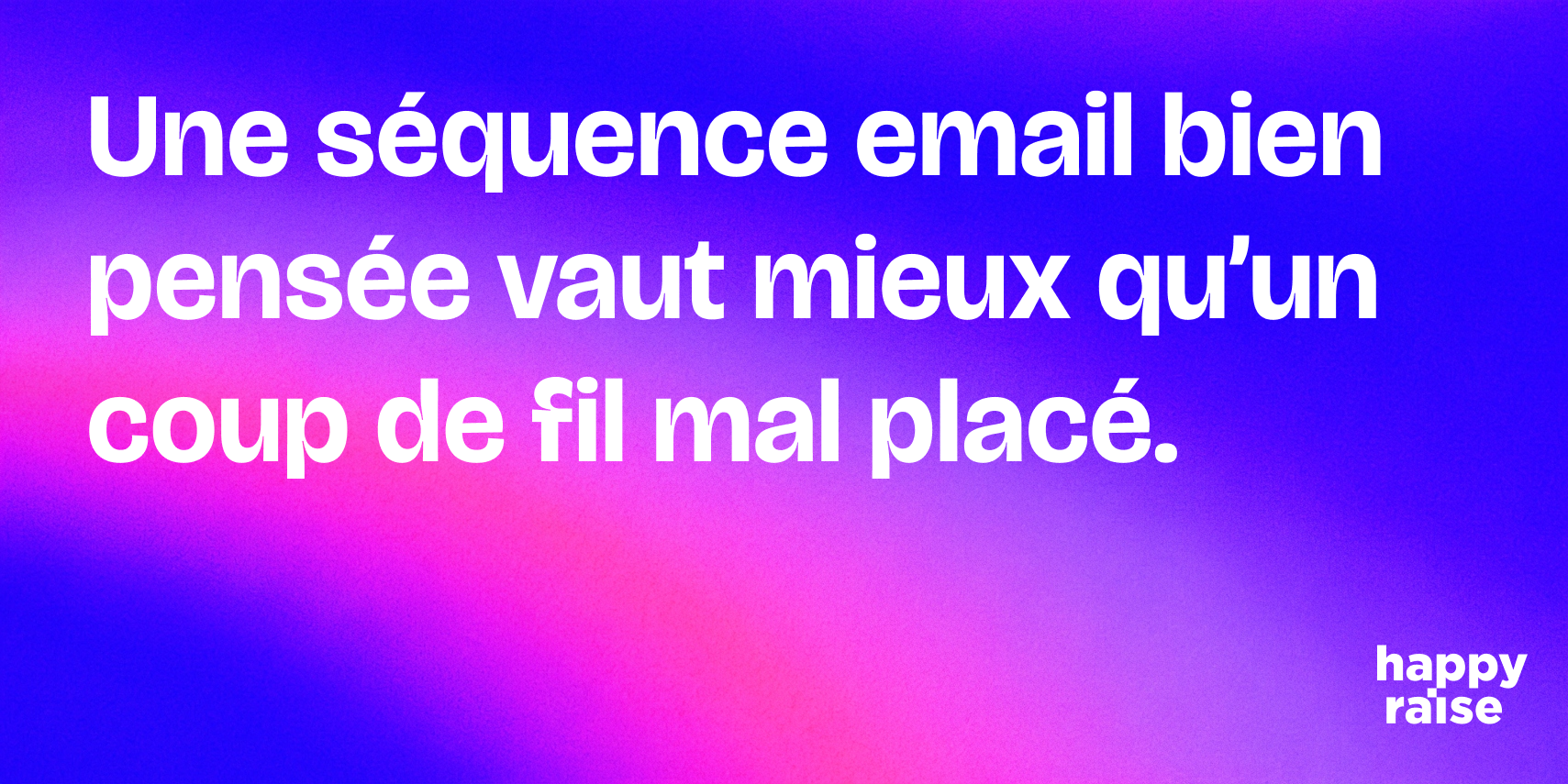 Séquence de nurturing B2B illustrant un parcours client automatisé.